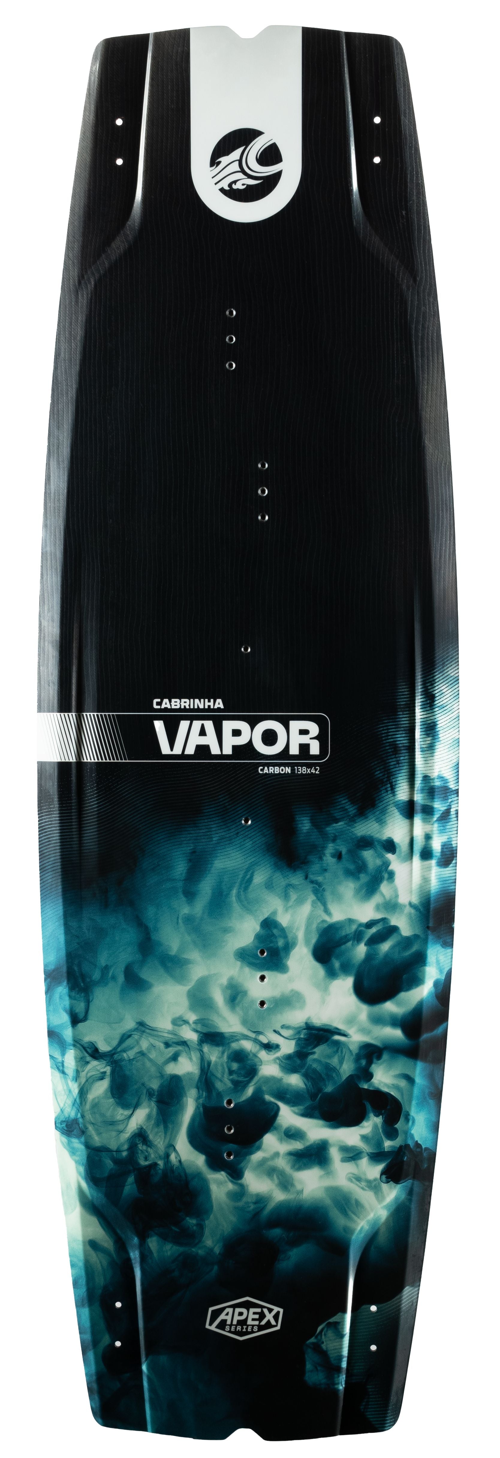 2025 Cabrinha Vapor Apex Twin Tip Board Carbon Top
