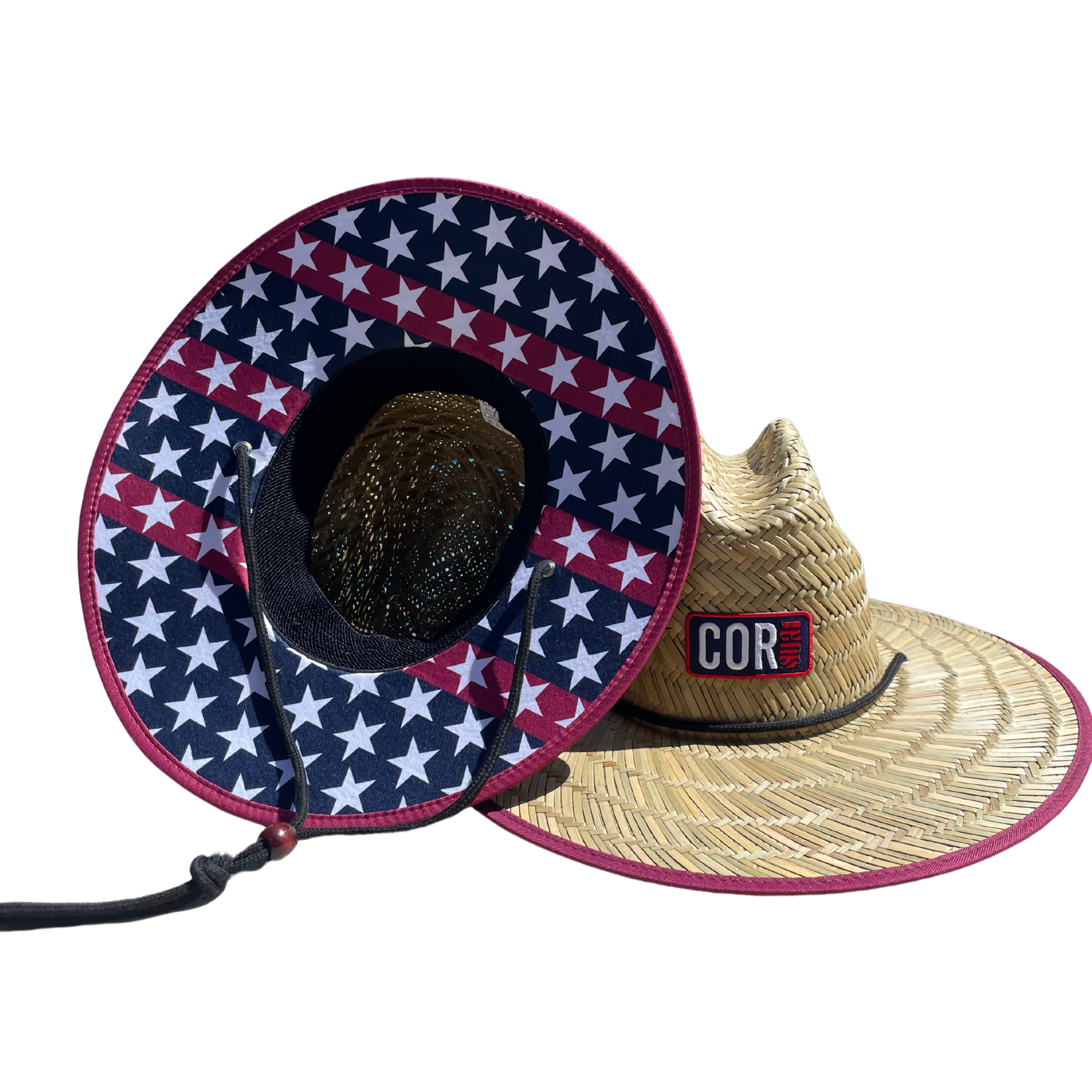 4Th Of July Sun Beach Straw Hat Kids Adults 2