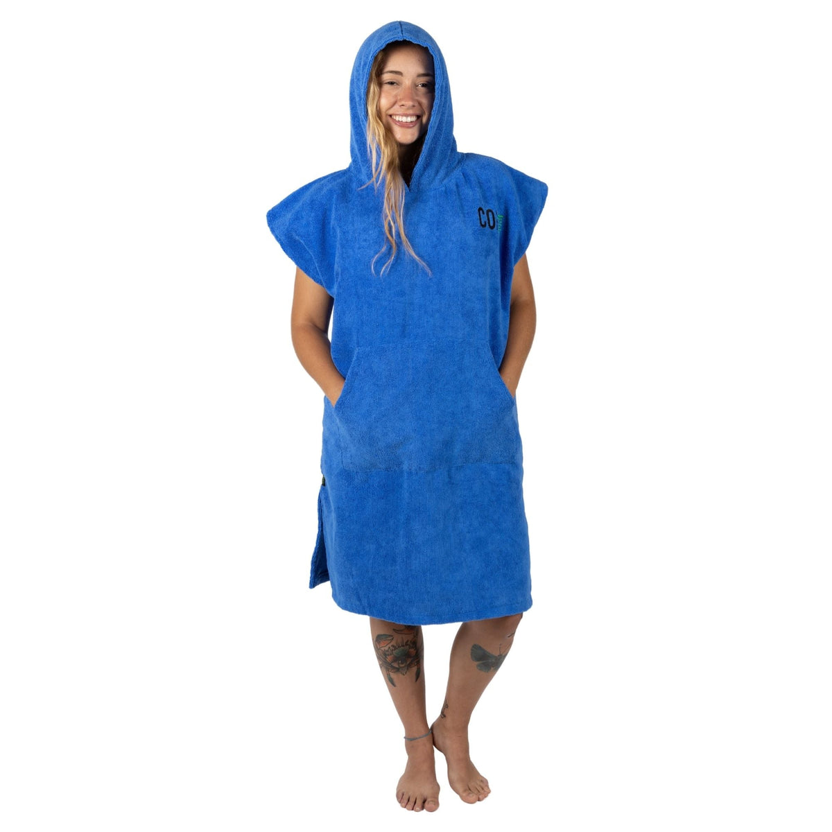 Kids Changing Towel Poncho Solid Colors 13