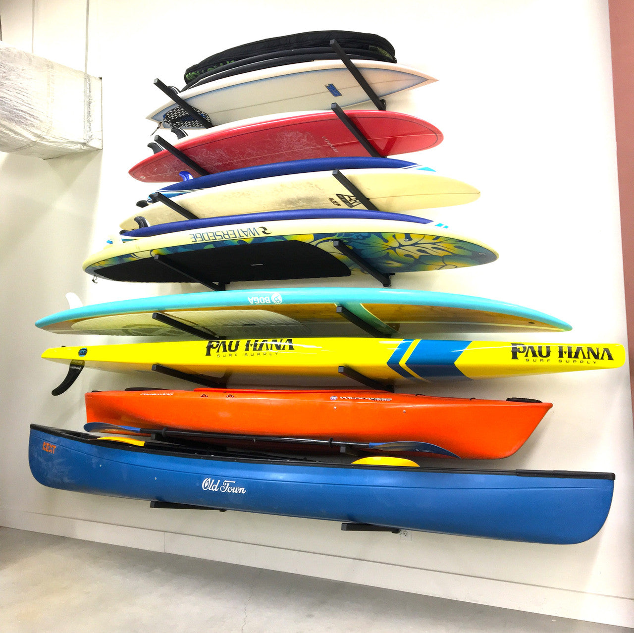 Kona Sup Surfboard Storage Indoor Adjustable Rack 4 Level 9