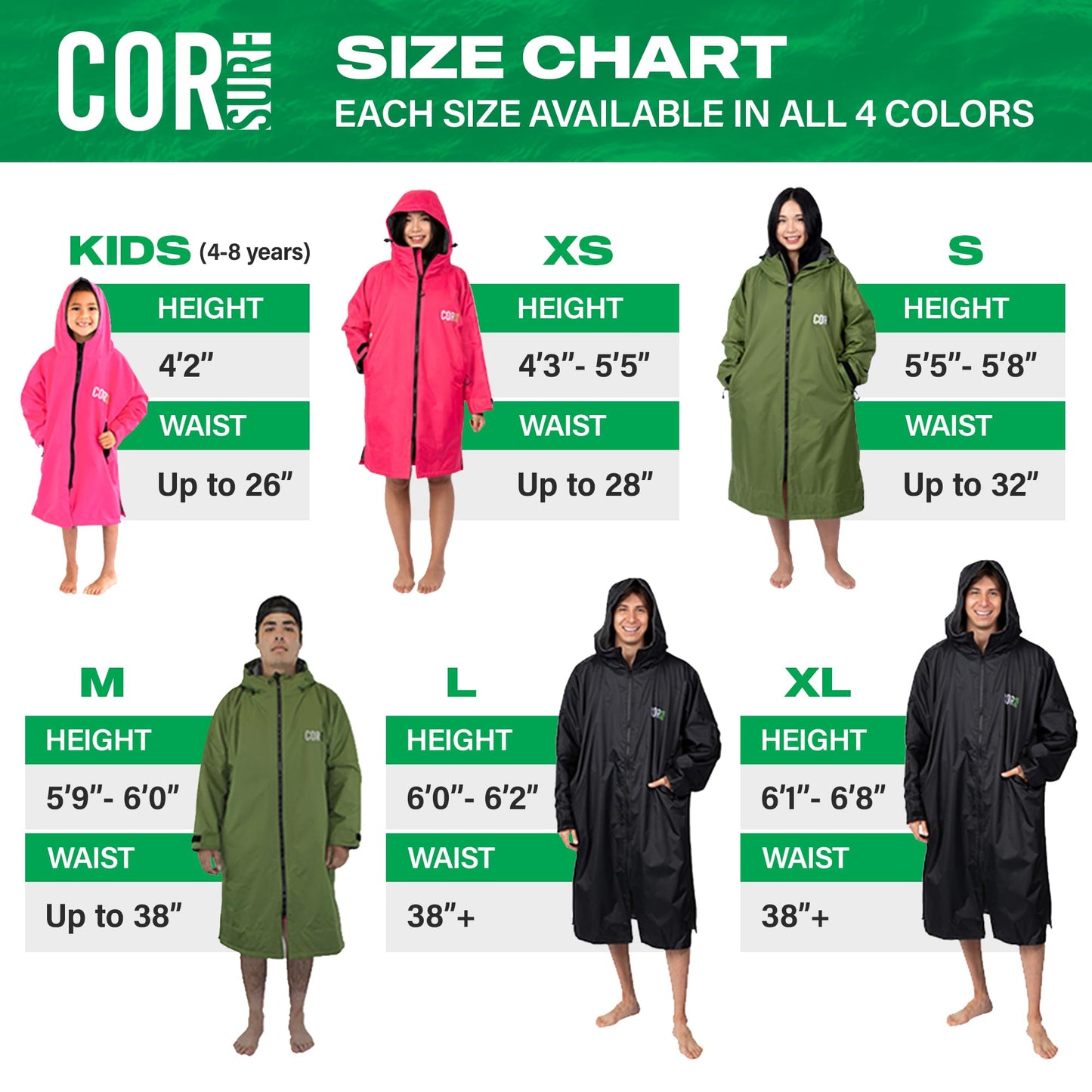 Waterproof Swim Parka (Pink)