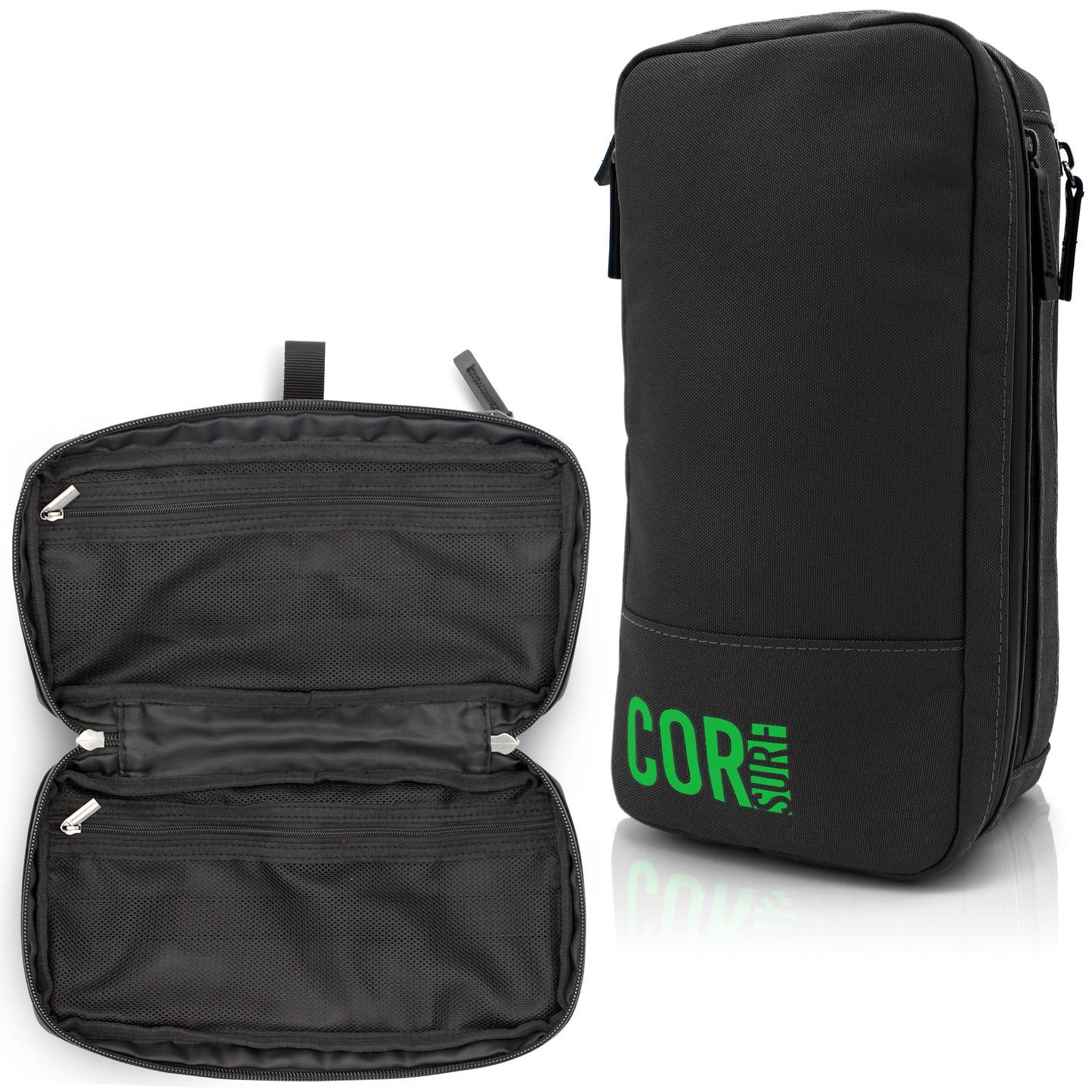 Island Hopper Travel Bundle - Backpack + Toiletry Bag + Compression Packing Cubes with YKK