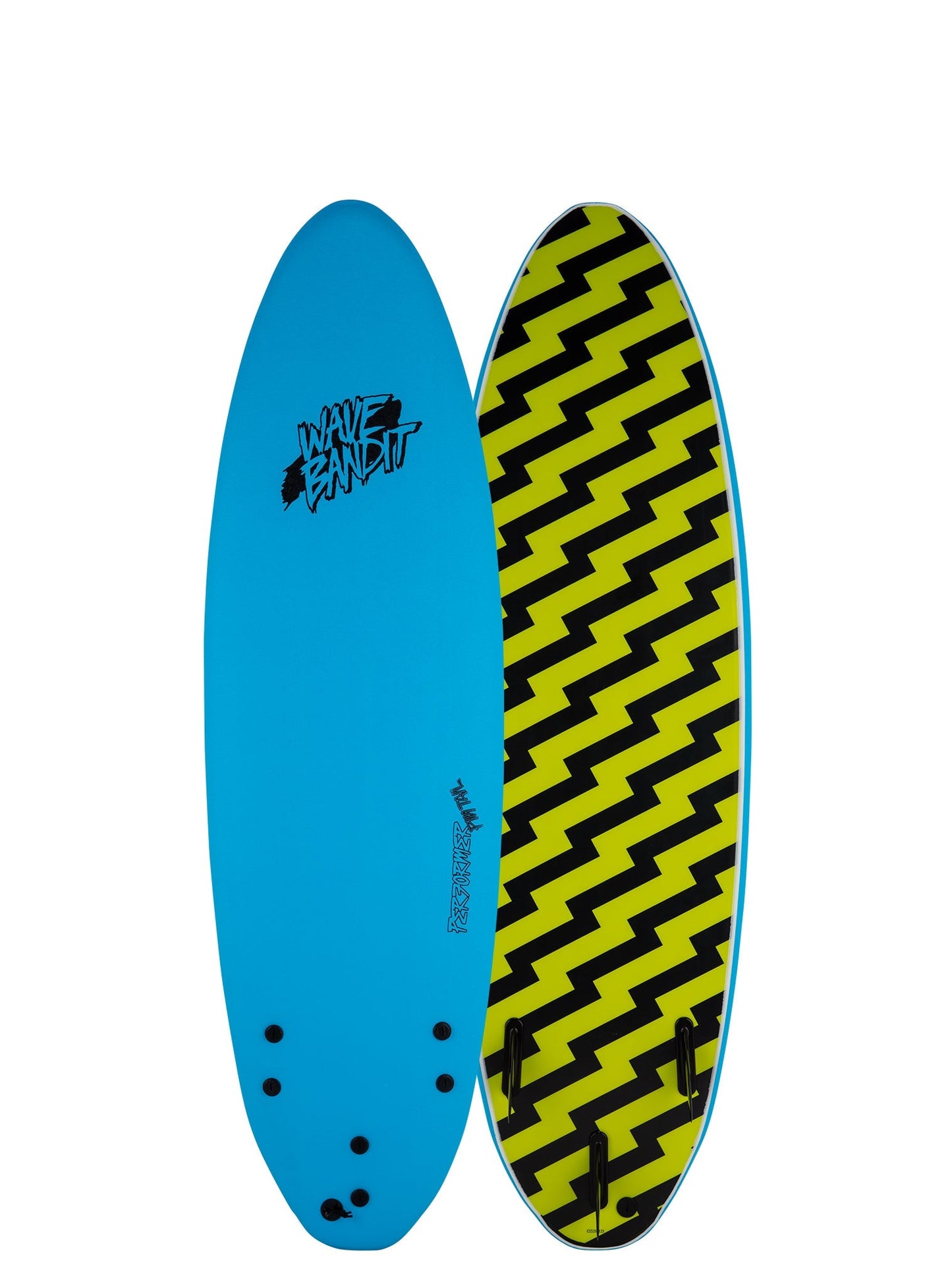 Performer 6'4" Pin-Tail Tri-Fin Shortboard