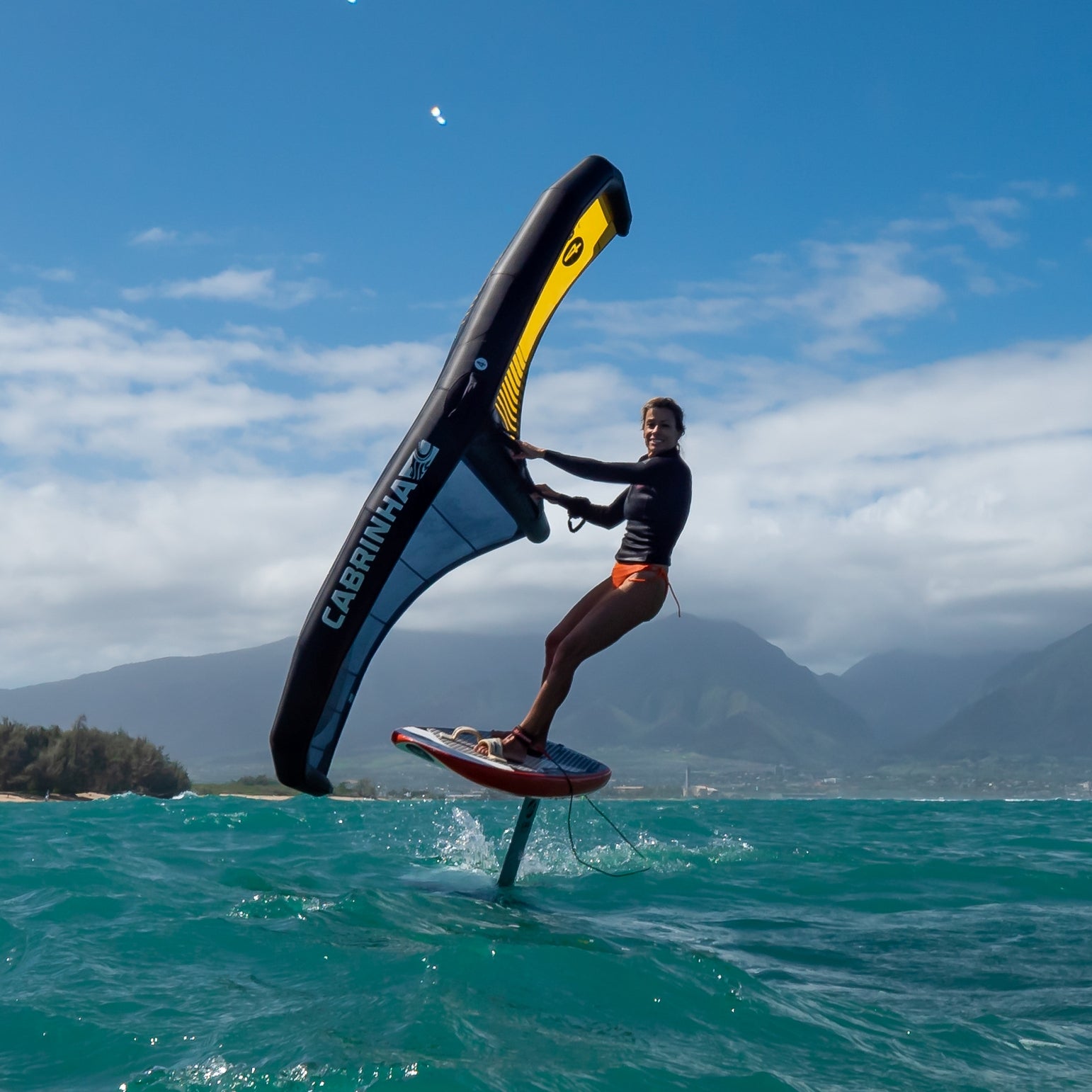 Cabrinha Mantis Wing 4M Grey Yellow 5