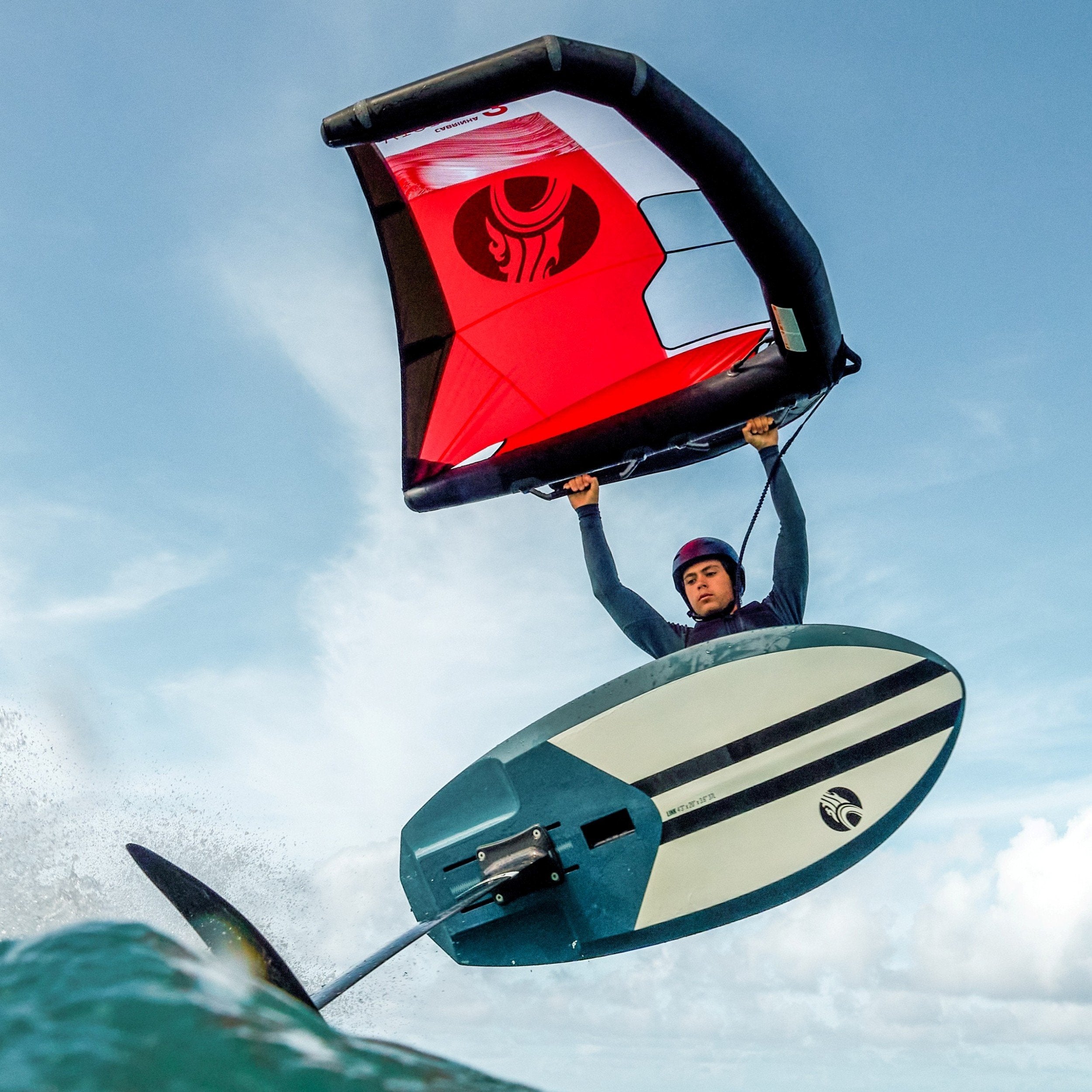 Cabrinha Vision C1 Red White 3M 1