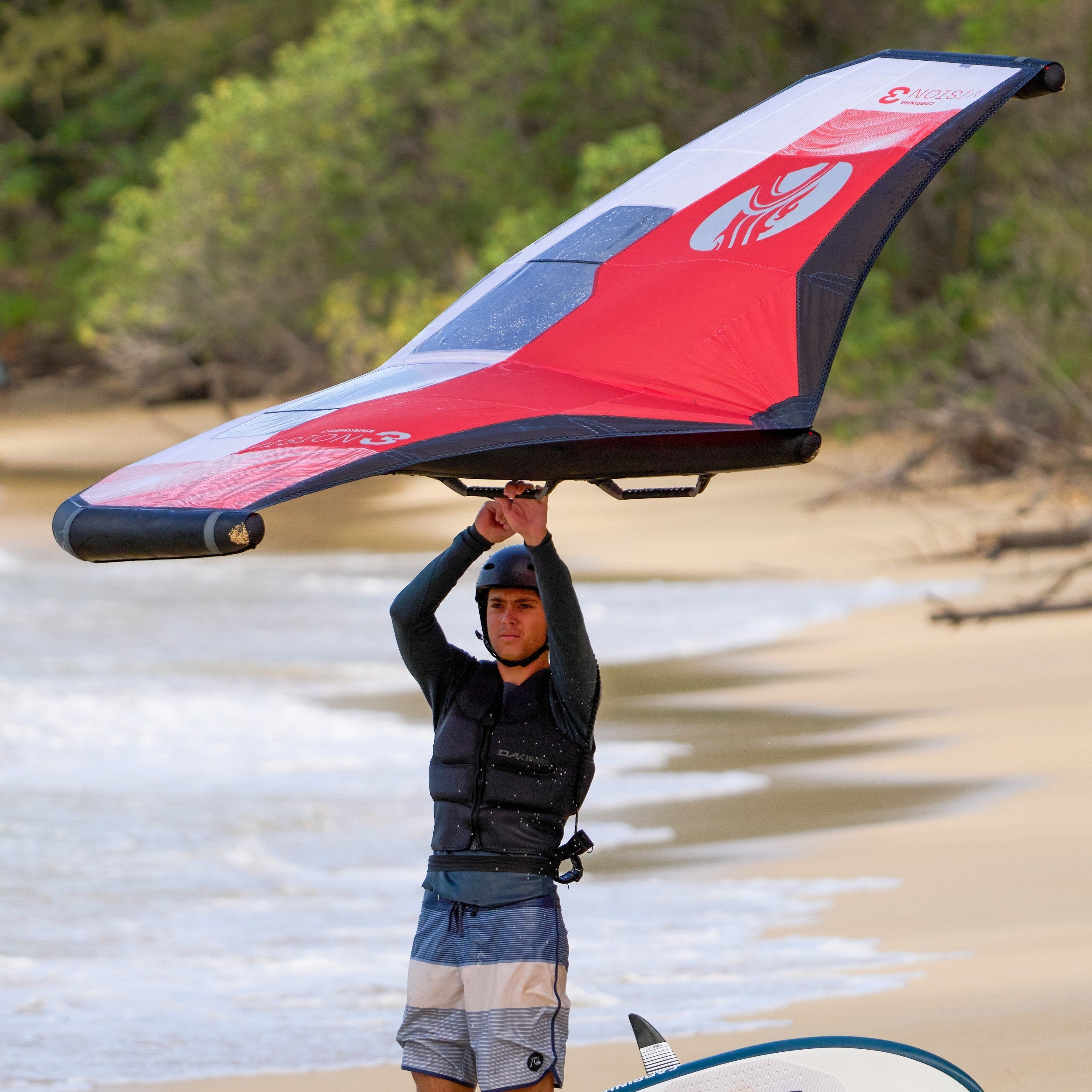 Cabrinha Vision C1 Red White 3M 4