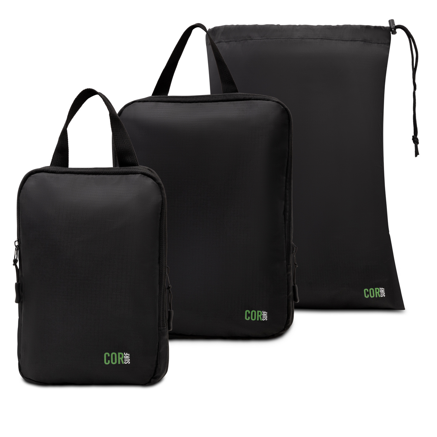 Island Hopper Travel Bundle - Backpack + Toiletry Bag + Compression Packing Cubes with YKK