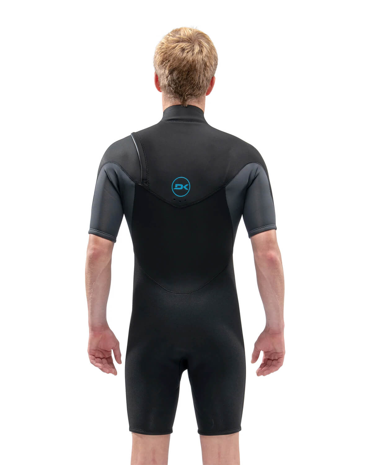 Dakine Mens Quantum Chest Zip Shorty 2/2mm Flatlock
