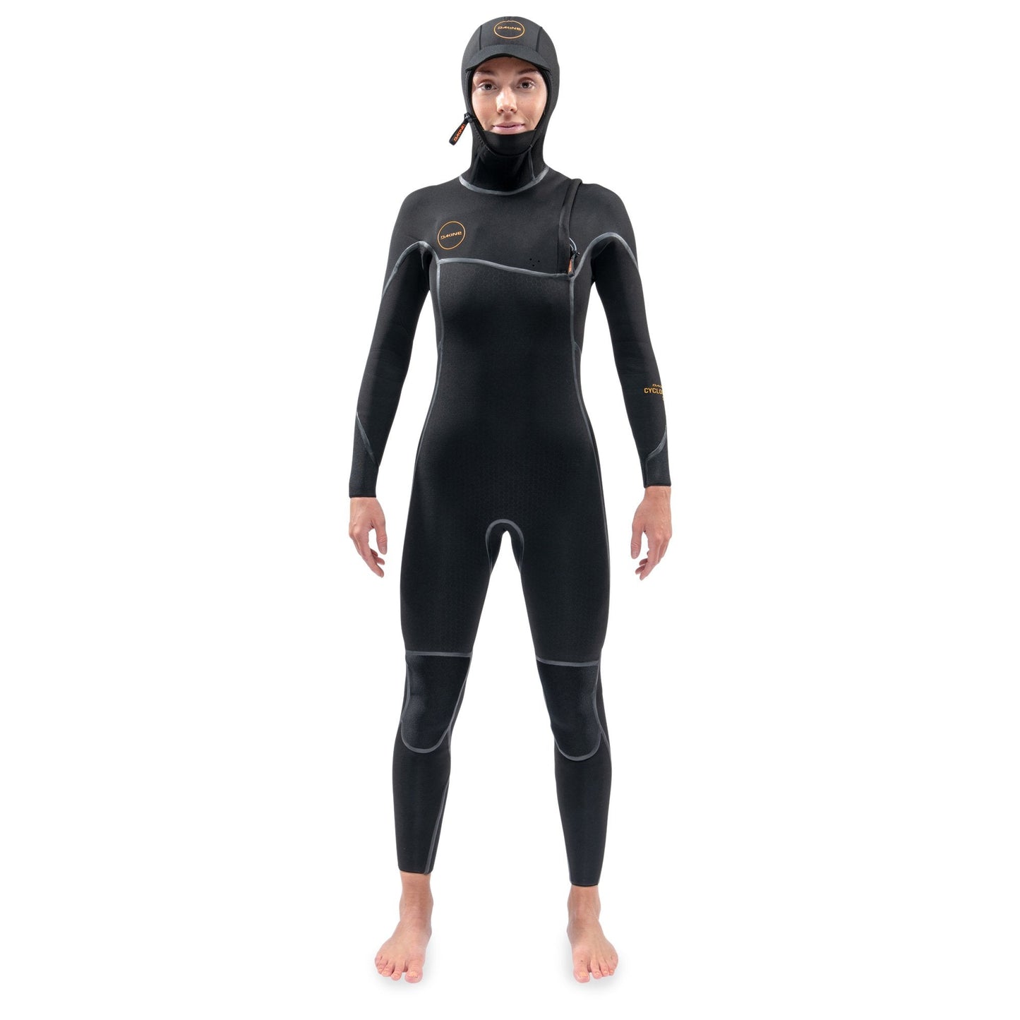 Dakine Womens Cyclone Zip Free Hooded 5/4mm