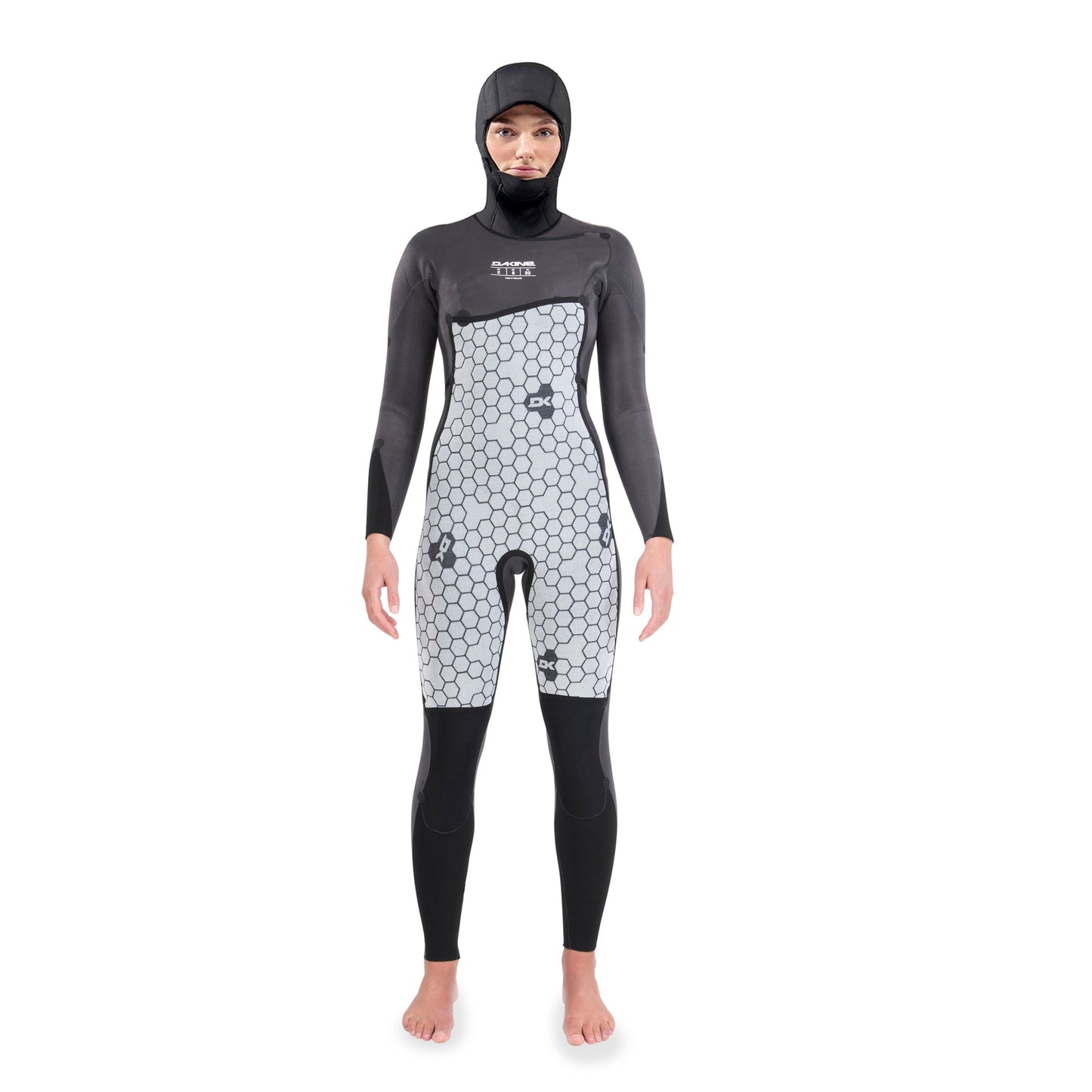 Dakine Womens Mission Chest Zip Hooded 6/5/4mm