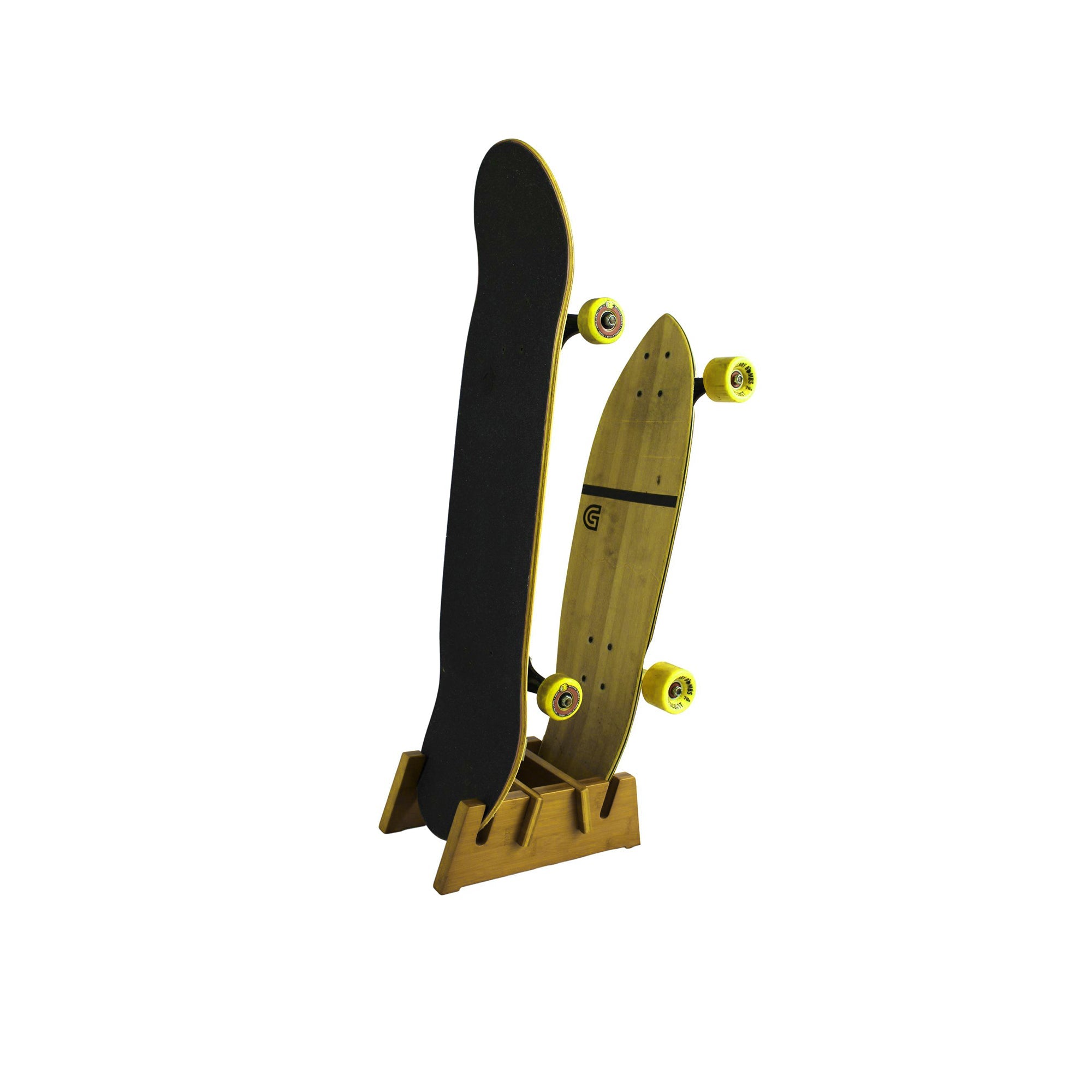 Doubleskateboardstandwithskateboards