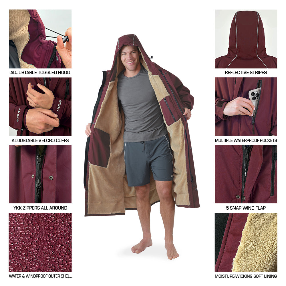 Parka Maroon 4