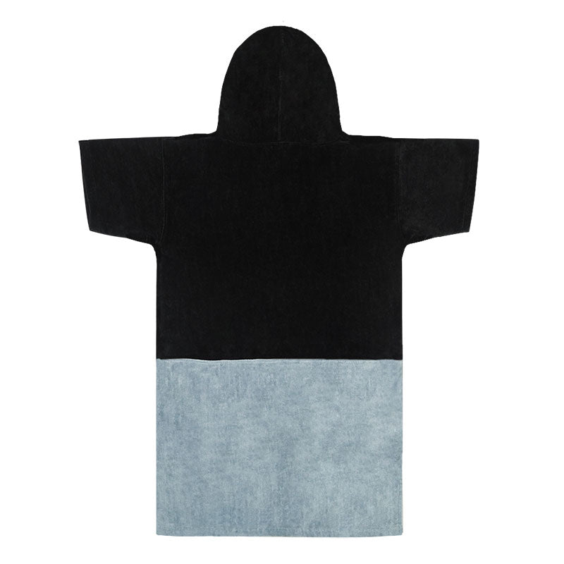 Poncho Black Back