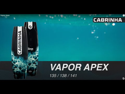 2024 Cabrinha Vapor Apex Twin Tip Board Carbon
