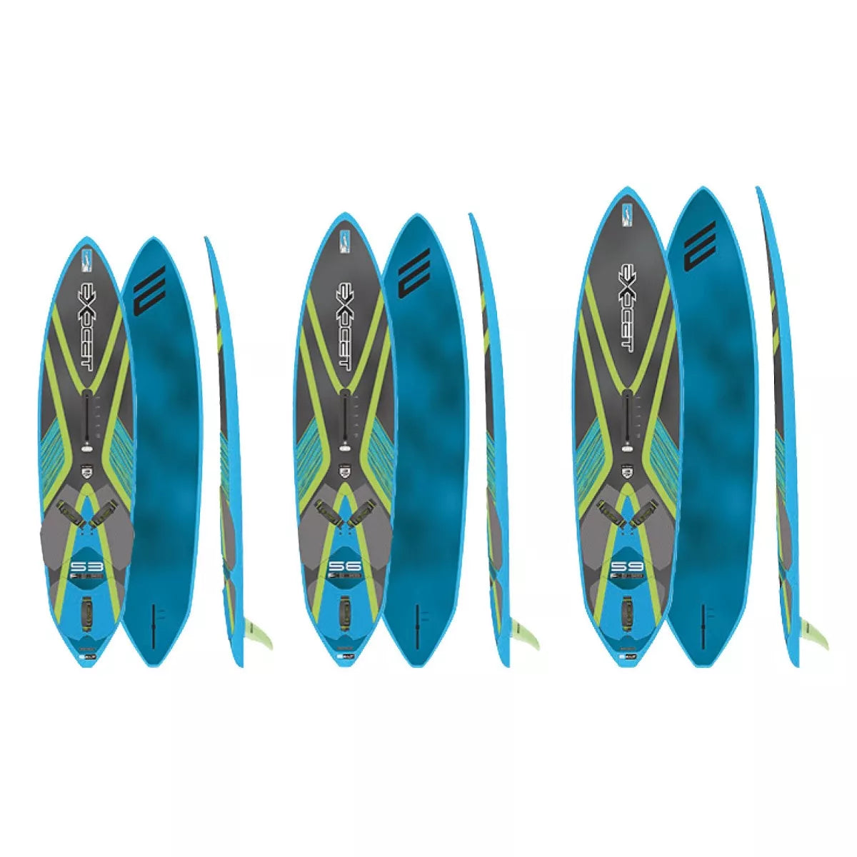2019 Exocet Salt Windsurfing Board Salt 53 73L