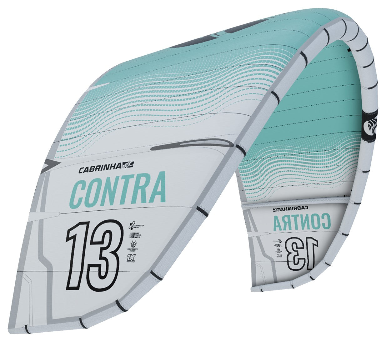 2021 Cabrinha Contra 3-Strut Performance Lightwind / Freeride Kite