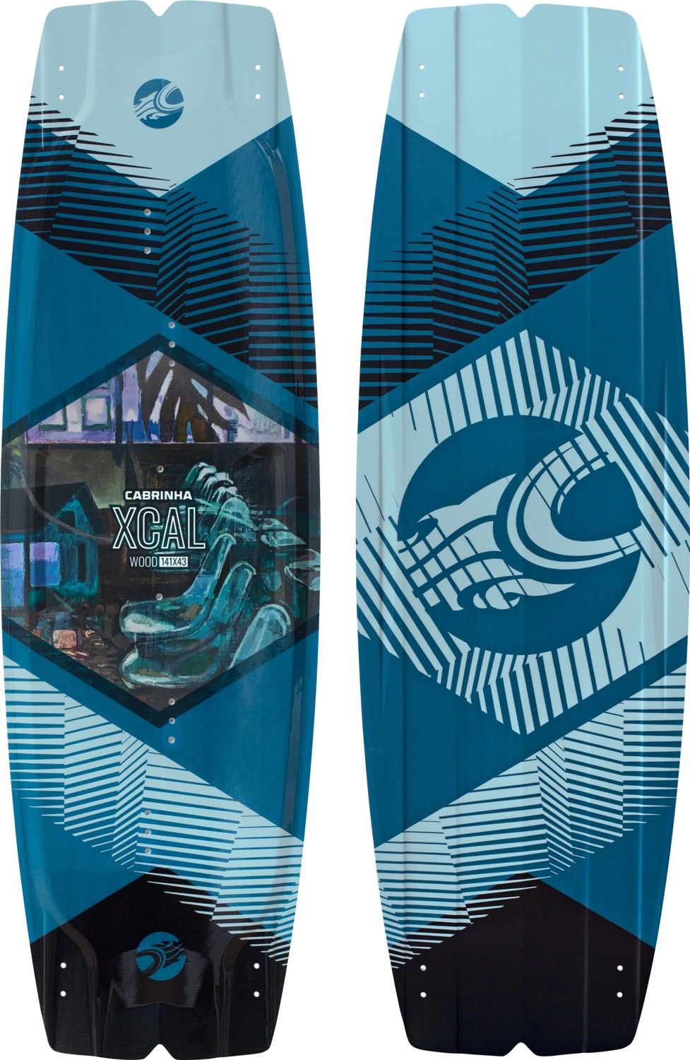 2021 Cabrinha Xcaliber Wood Twin Tip Kiteboard