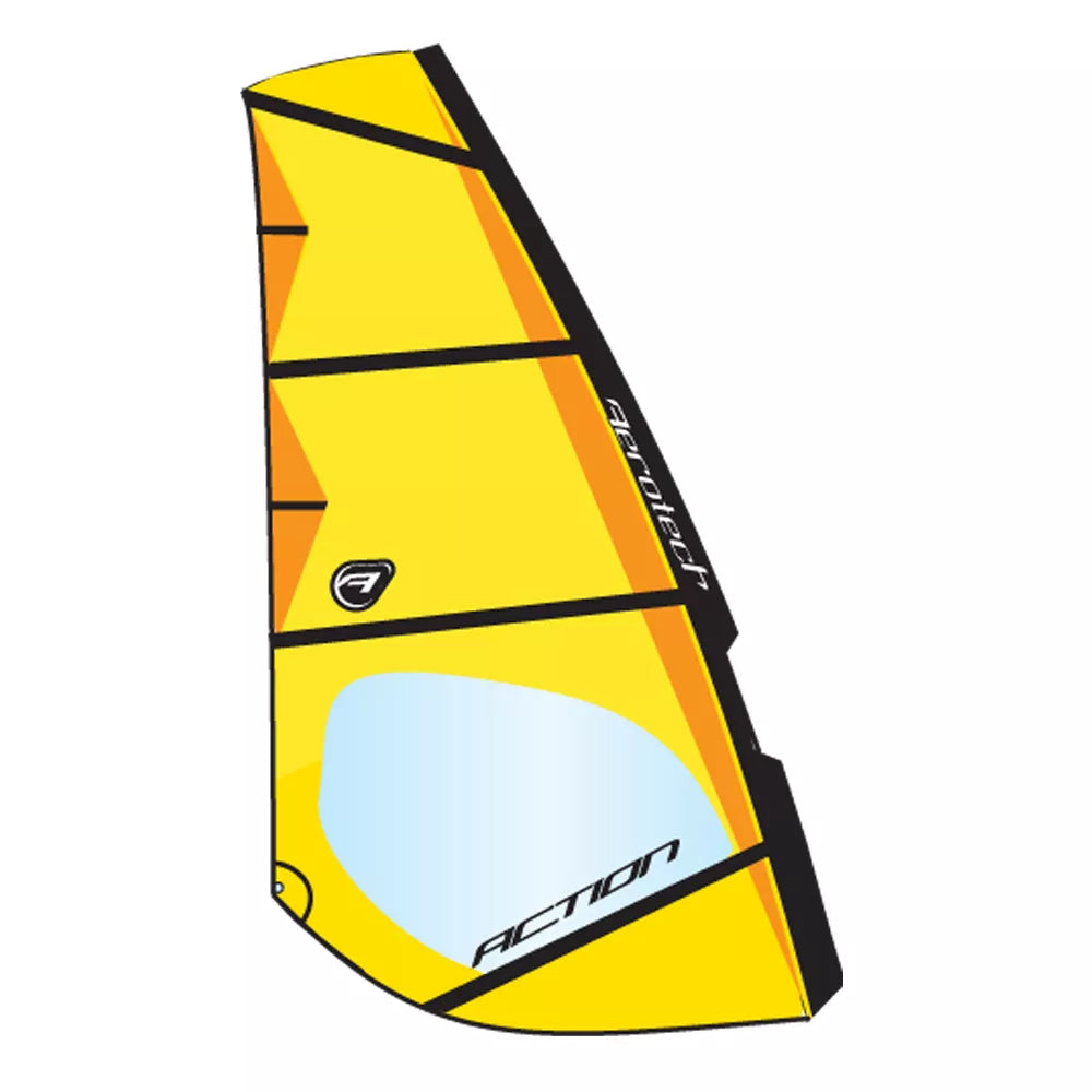 Aerotech Action Sail 5 4 Yellow