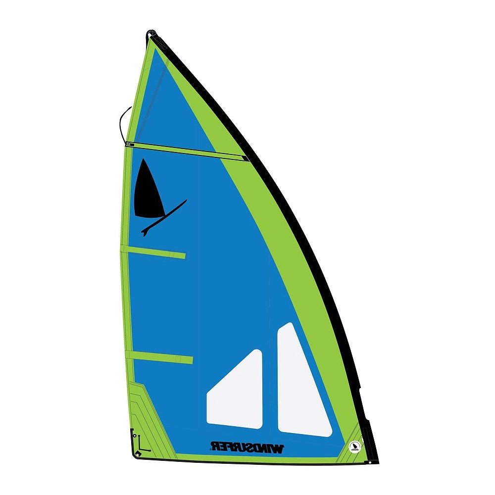 Windsurfer Lt With Complete Rig 5 7 Blue Green