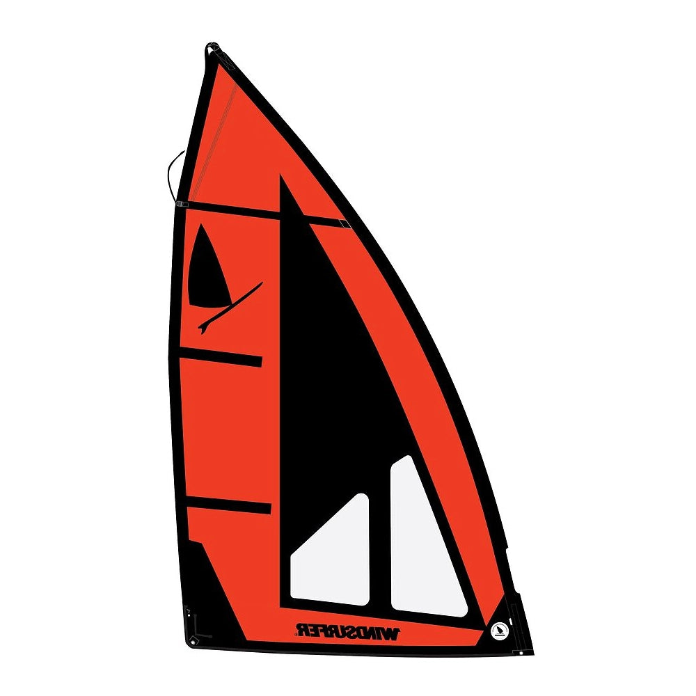 Windsurfer Lt With Complete Rig 5 7 Red Black