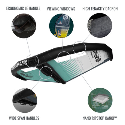 2021 Cabrinha Mantis Crossover Wing With Windows