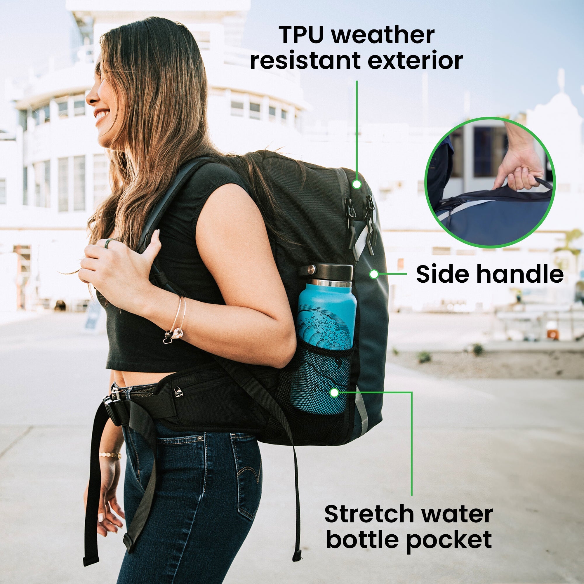 The Island Hopper Travel Backpack 40L 2