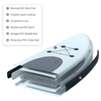 10 Inflatable Blow Up Sup Paddle Board W Carrying Bag Pump 601732