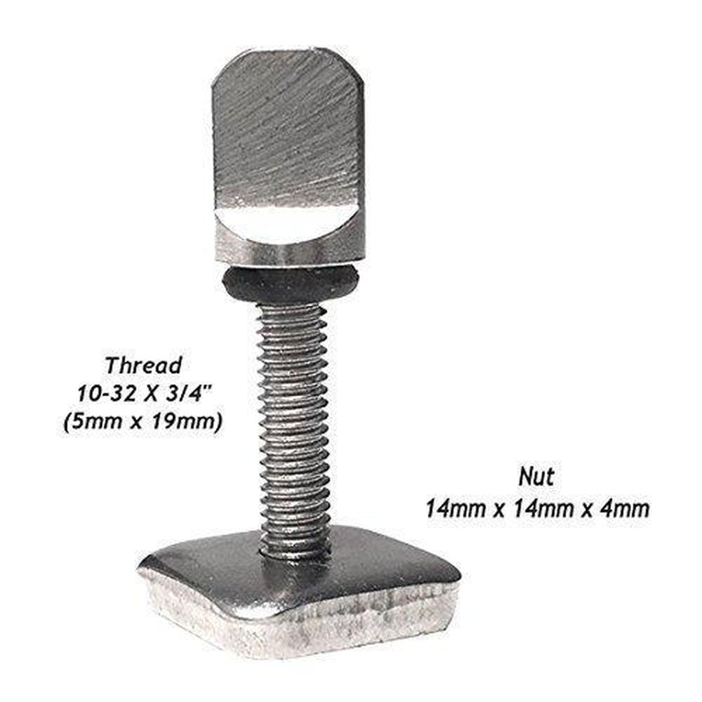 Surfboard Fins Thumb Screw And Plate For Longboard Center 2