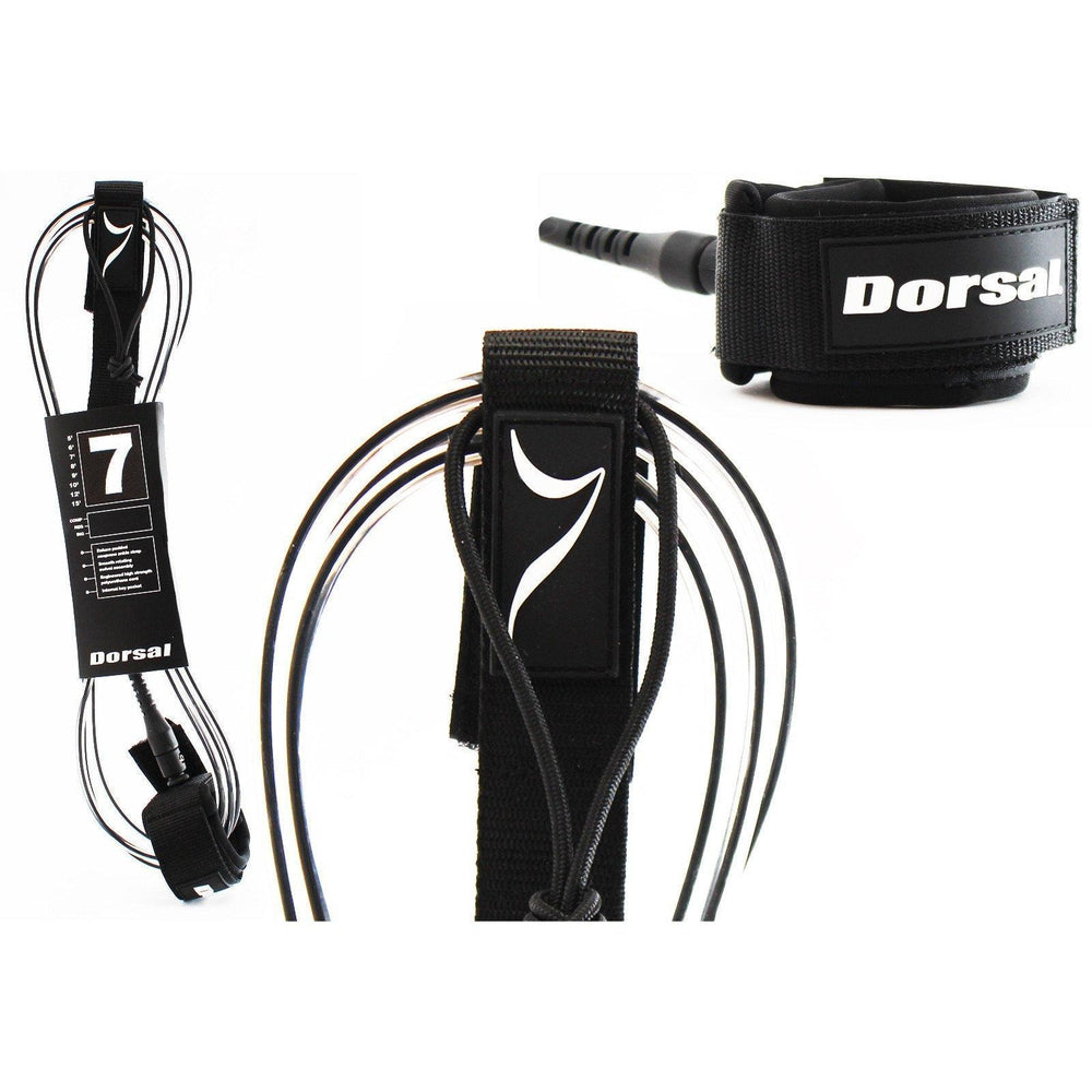 Dorsal Surf Leash For Surfboard Longboard Sup Leg Rope 4 3