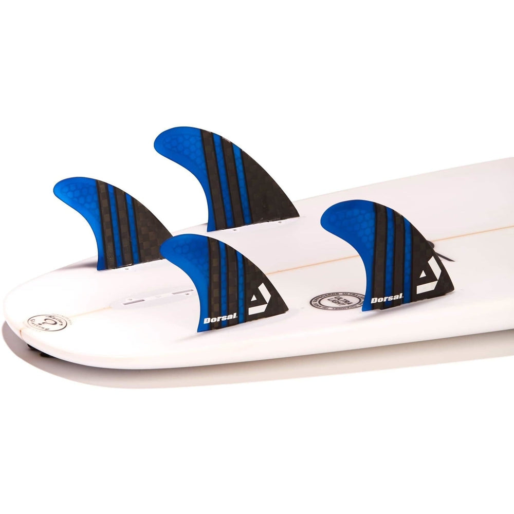Dorsal Surfboard Fins Quad 4 Set Fcs Compatible 2 3