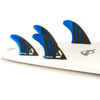 Dorsal Surfboard Fins Quad 4 Set Fcs Compatible 2 2