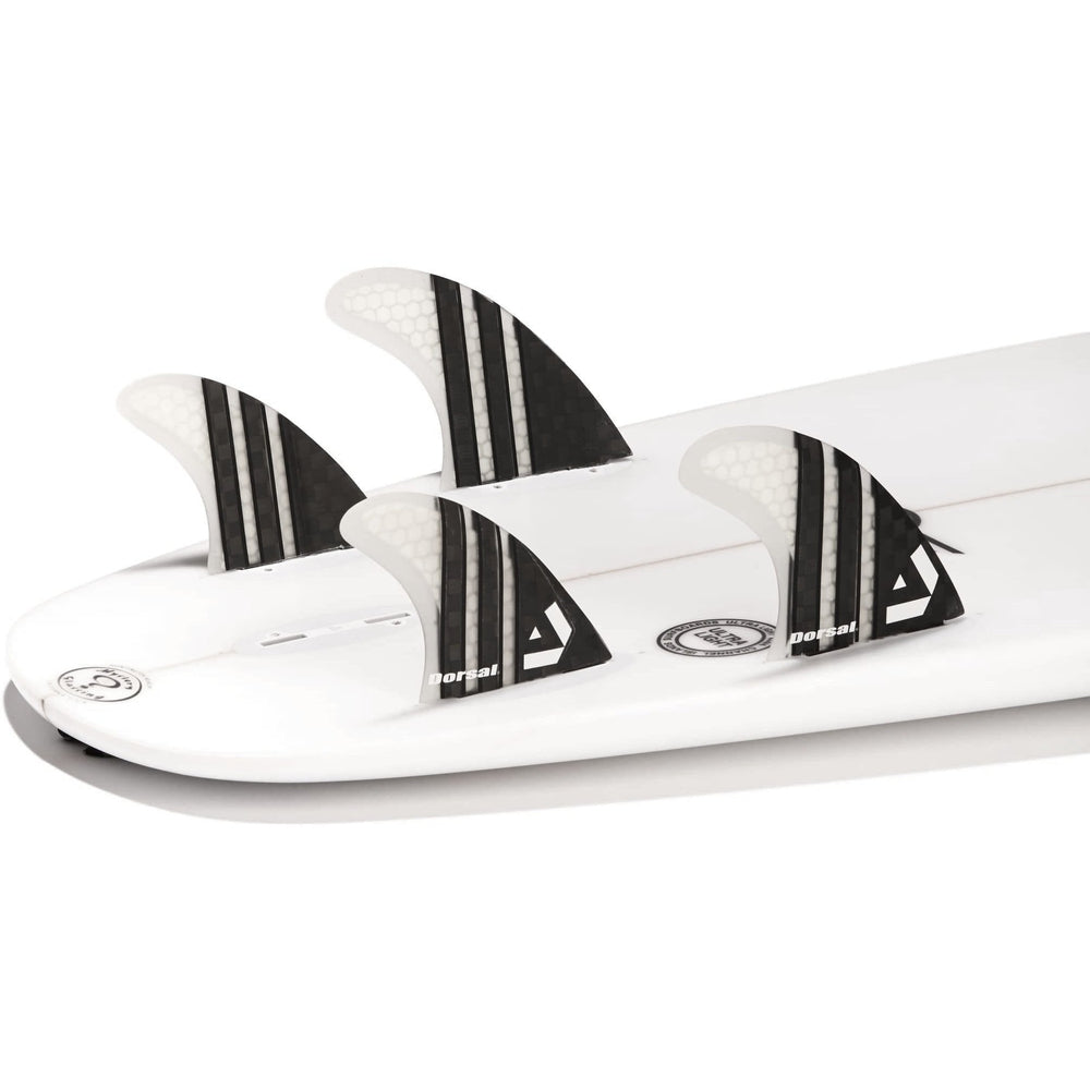 Dorsal Surfboard Fins Quad 4 Set Fcs Compatible 17 3