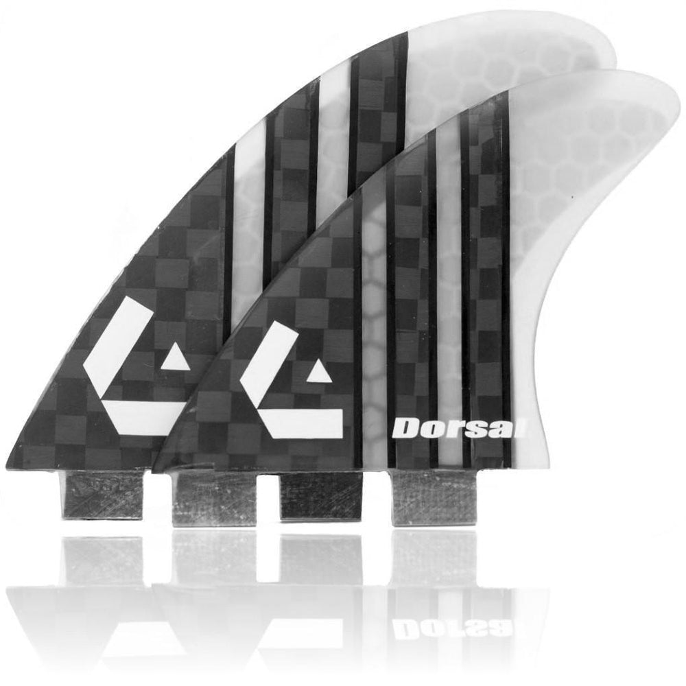 Dorsal Surfboard Fins Quad 4 Set Fcs Compatible 17 5