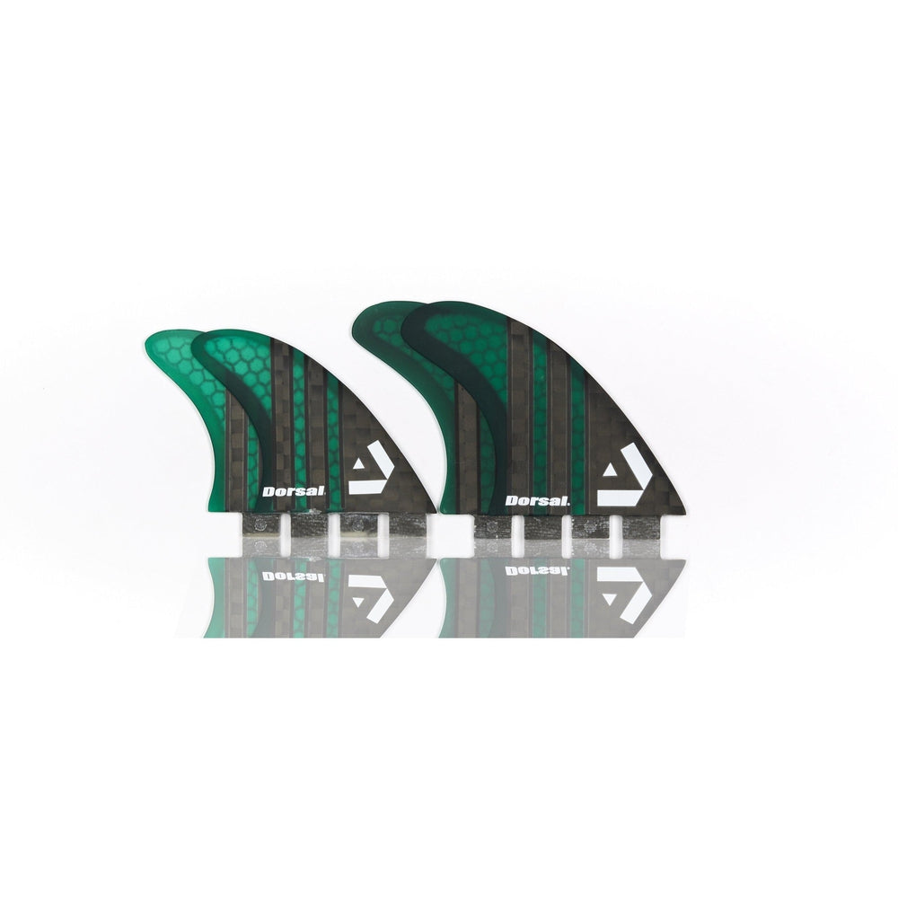 Dorsal Surfboard Fins Quad 4 Set Fcs Compatible 8 4