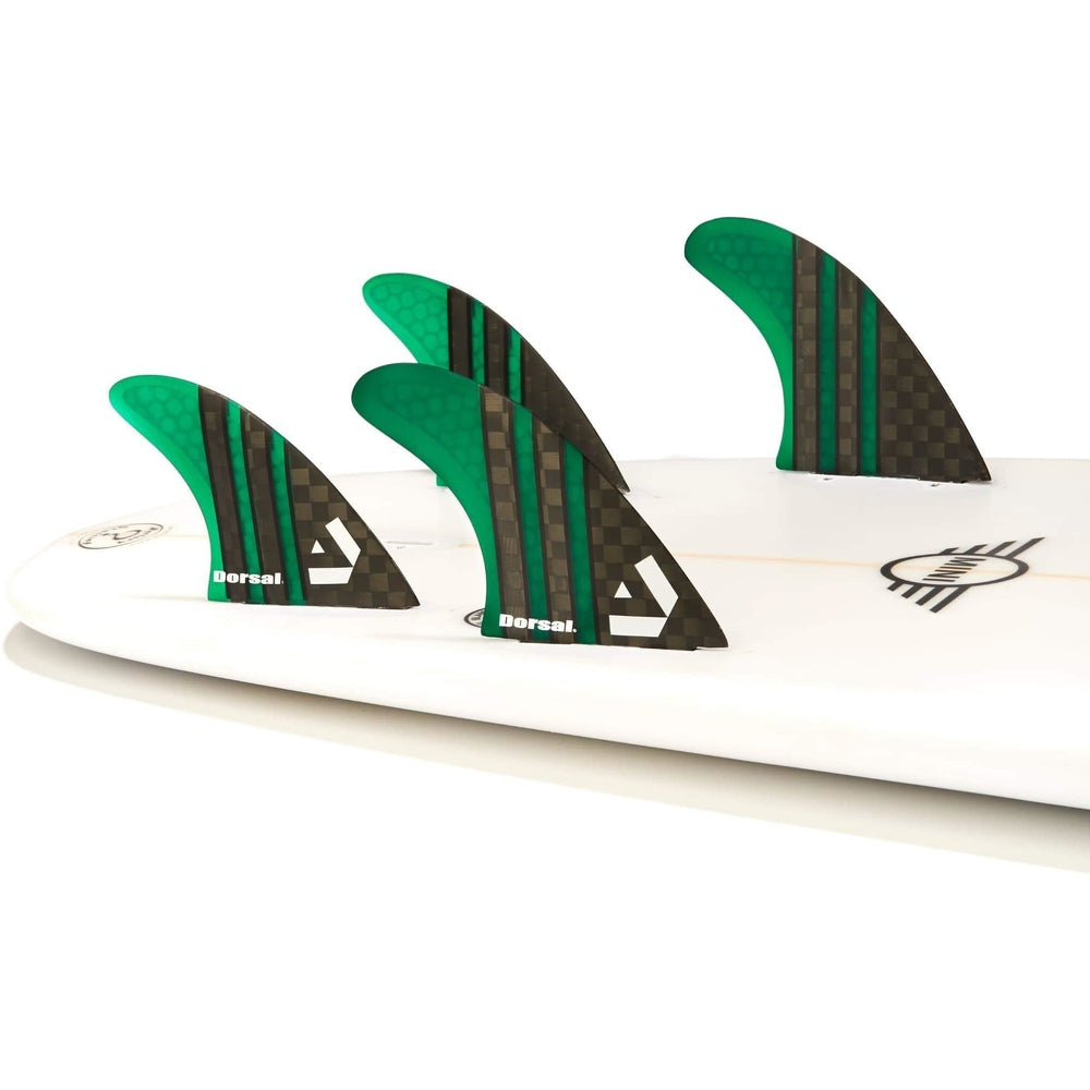Dorsal Surfboard Fins Quad 4 Set Fcs Compatible 8 2