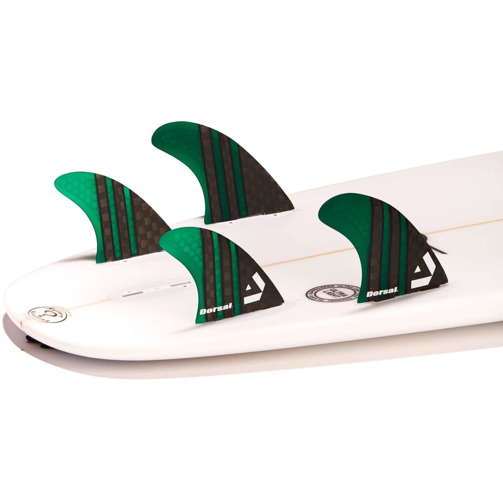 Dorsal Surfboard Fins Quad 4 Set Fcs Compatible 8 3