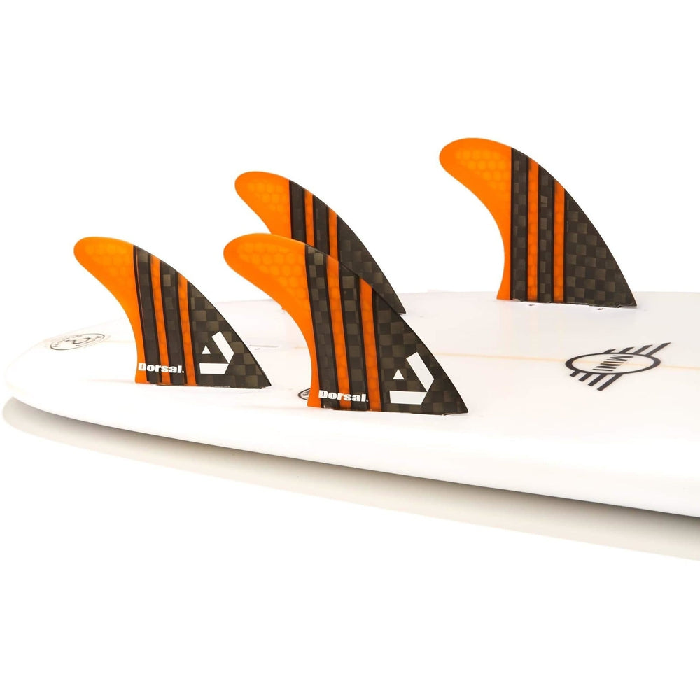 Dorsal Surfboard Fins Quad 4 Set Fcs Compatible 16 2