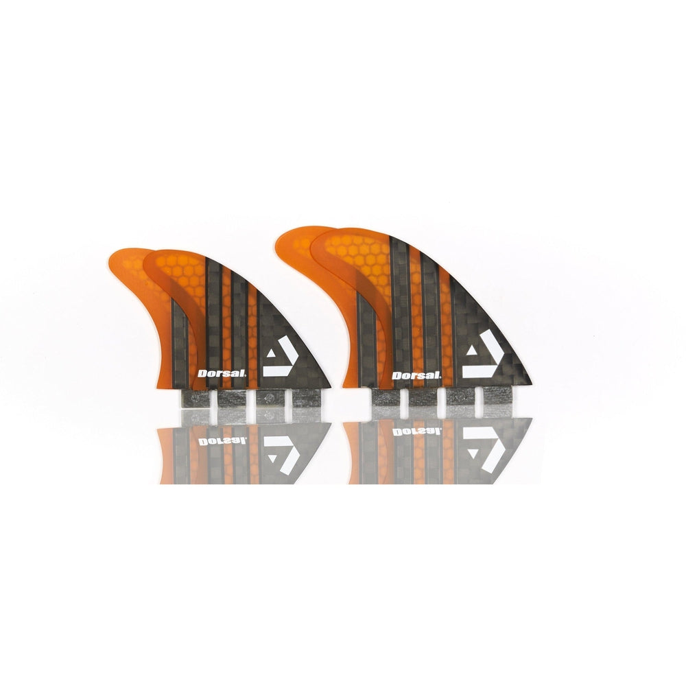 Dorsal Surfboard Fins Quad 4 Set Fcs Compatible 16 4
