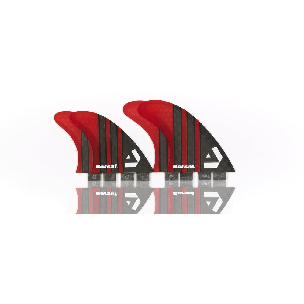 DORSAL Surfboard Fins Quad 4 Set FCS Compatible