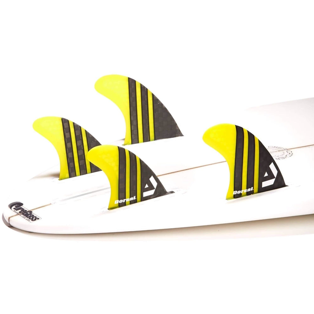 Dorsal Surfboard Fins Quad 4 Set Future Compatible 3 3