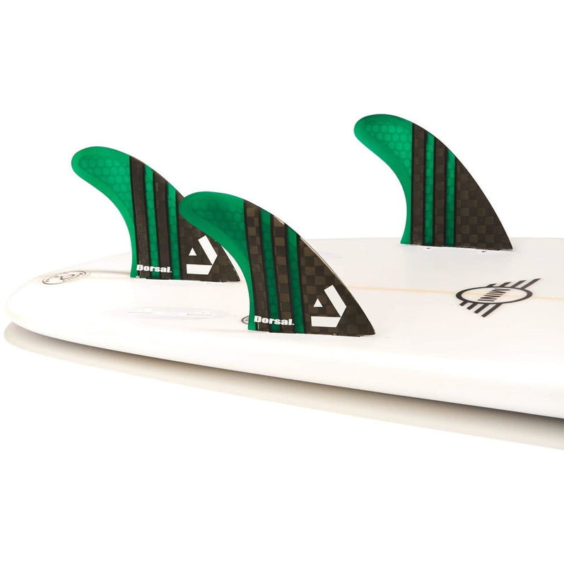 Dorsal Surfboard Fins Thruster 3 Set Fcs Compatible 10 2