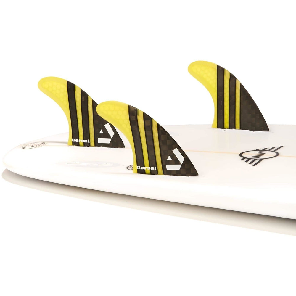 Dorsal Surfboard Fins Thruster 3 Set Future Compatible 2 3