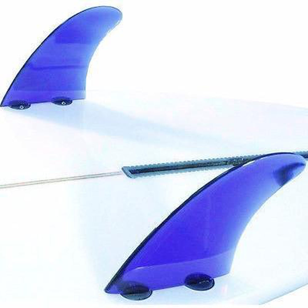 Dorsal Surfboard Fins Longboard Side 2 Or Quad Rear Set Fcs Compatible 3 2