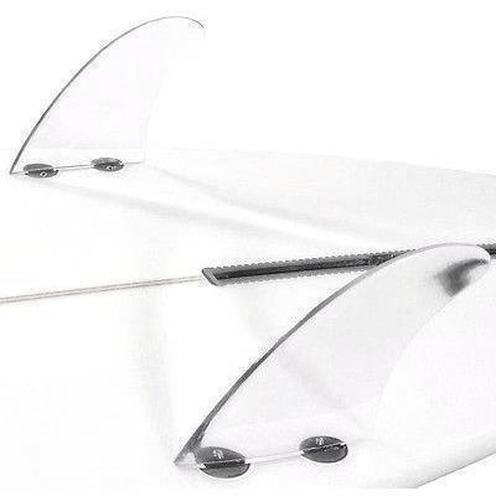 Dorsal Surfboard Fins Longboard Side 2 Or Quad Rear Set Fcs Compatible 1 2