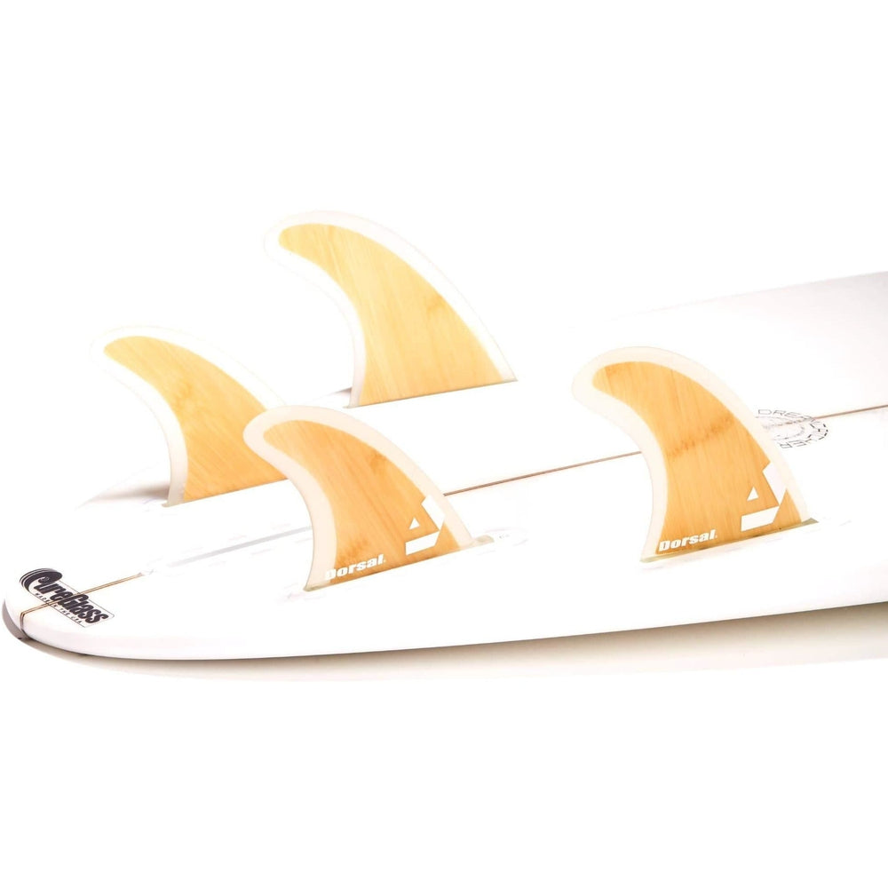 Dorsal Surfboard Fins Quad 4 Set Future Compatible 17 3