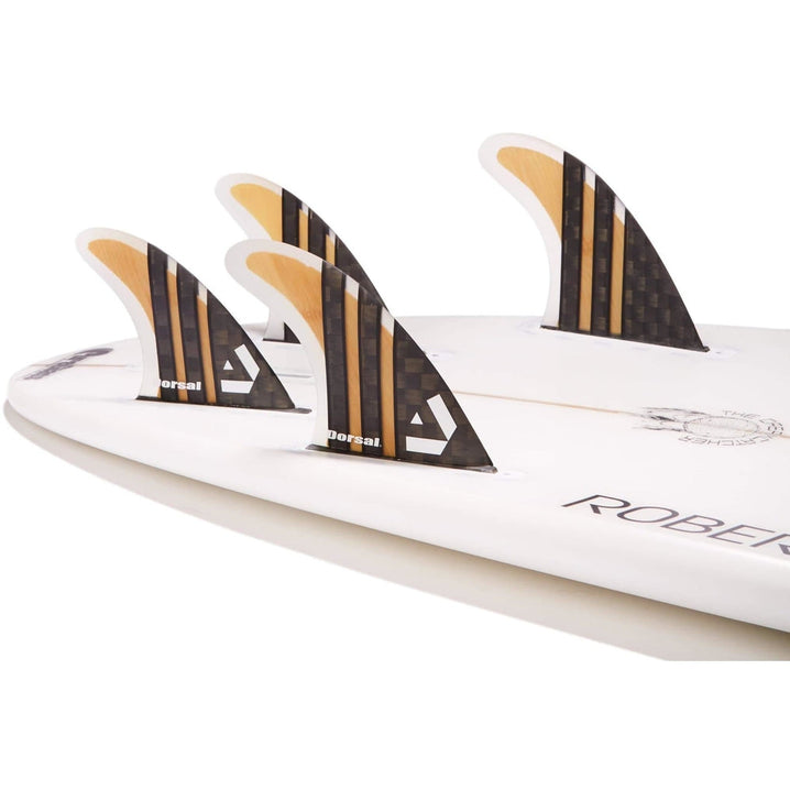 Dorsal Surfboard Fins Quad 4 Set Future Compatible 6 2