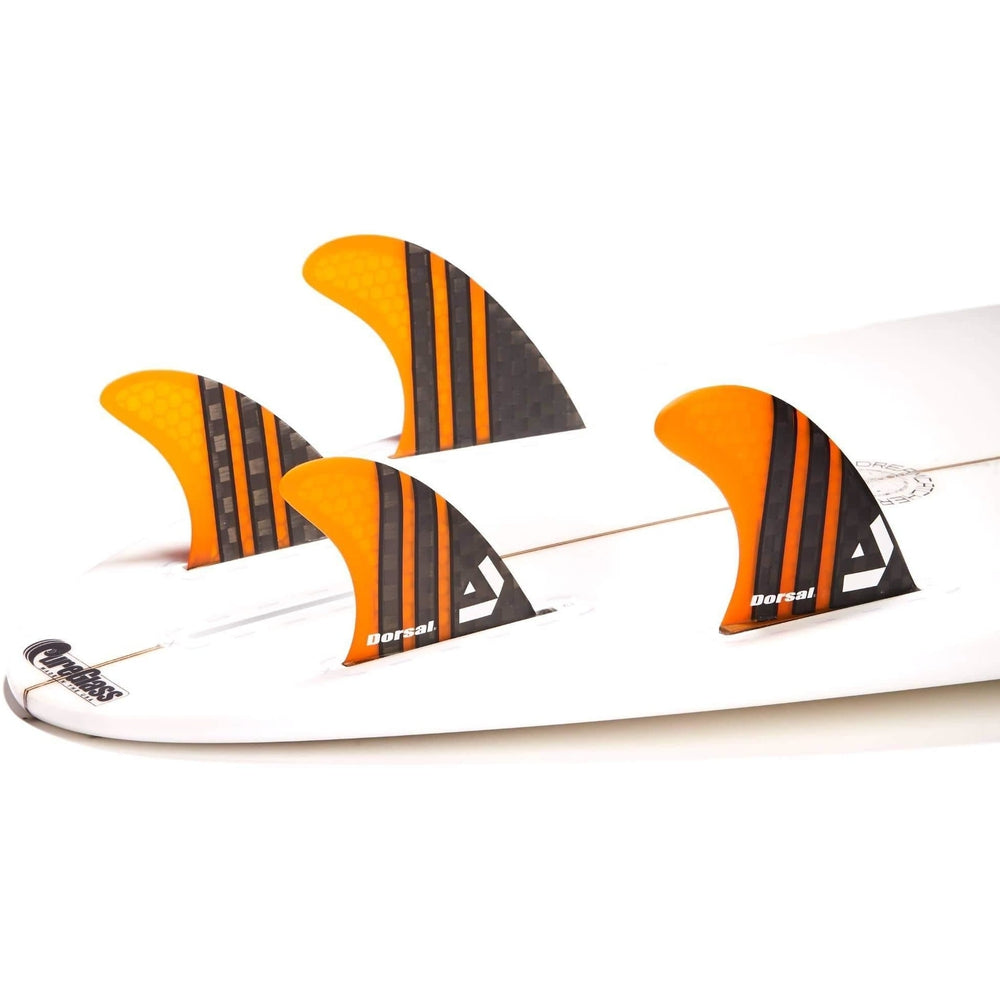 Dorsal Surfboard Fins Quad 4 Set Future Compatible 16 3