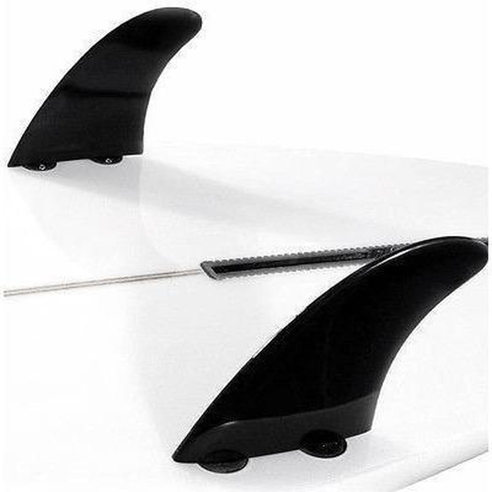 Dorsal Surfboard Fins Longboard Side 2 Or Quad Rear Set Fcs Compatible 2 2