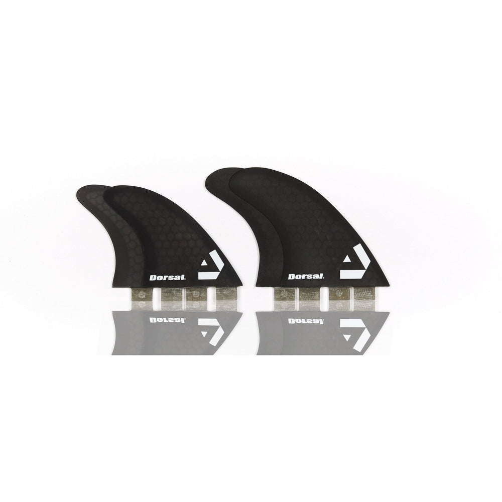 Dorsal Surfboard Fins Quad 4 Set Fcs Compatible 4