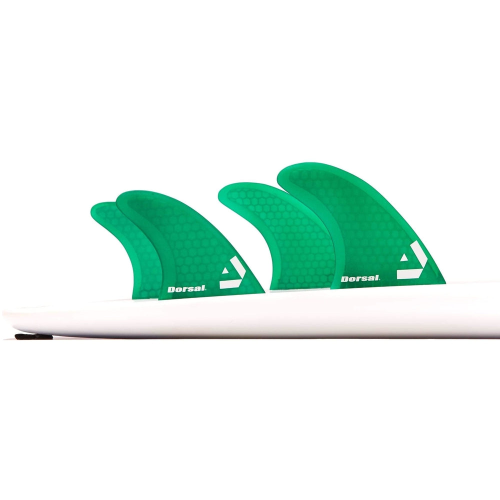 Dorsal Surfboard Fins Quad 4 Set Fcs Compatible 15 3